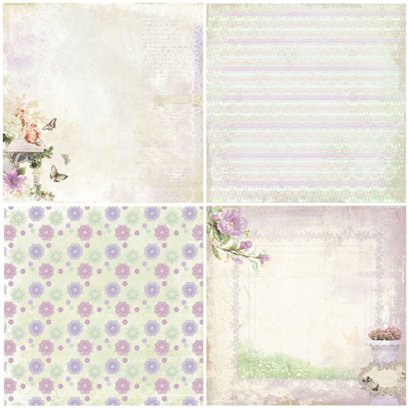 24 Sheets Light Purple Flower  – обзор и цена Art Craft Flower Making
