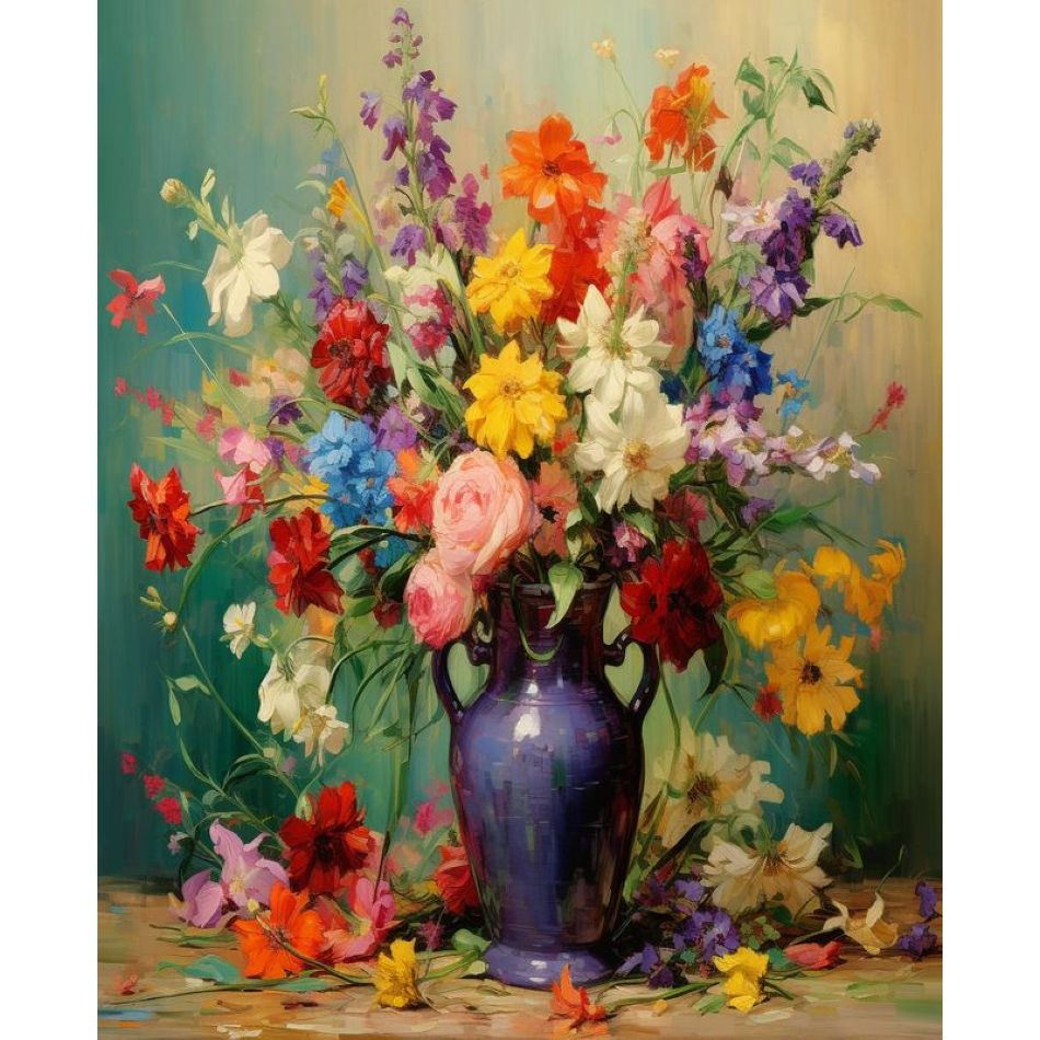 RUOPOTY Purple Vase 5d Diamond – обзор и цена Unique Art Craft