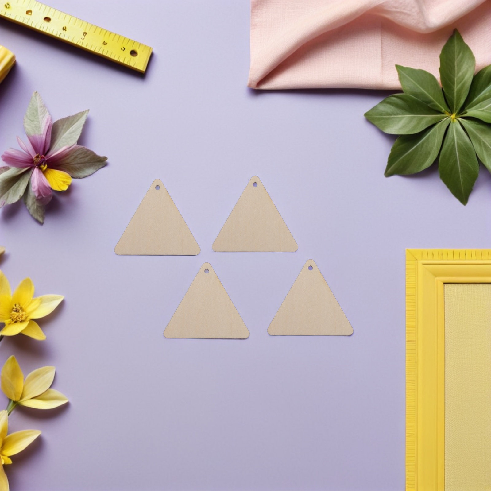Wooden Triangle Wall Art Hangi – обзор и цена Art And Craft For Nursery