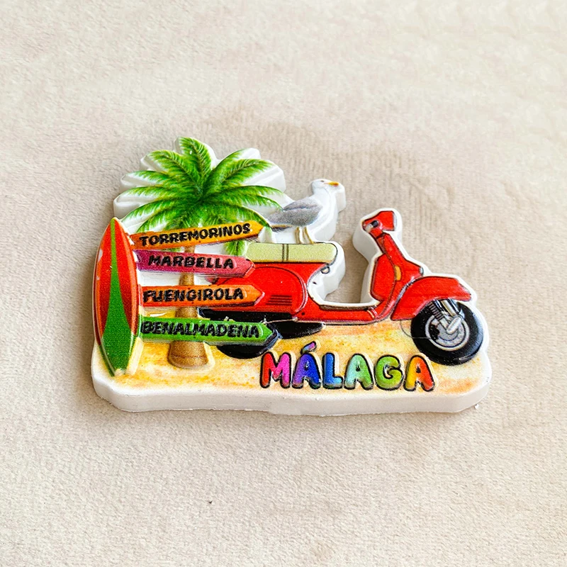 Malaga, Spain Travel souvenirs – обзор и цена Art Craft Magnet