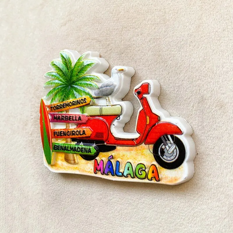 Malaga, Spain Travel souvenirs – обзор и цена Art Craft Magnet