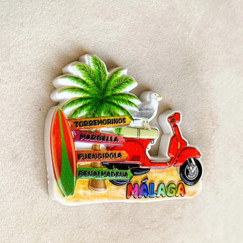Malaga, Spain Travel souvenirs – обзор и цена Art Craft Magnet