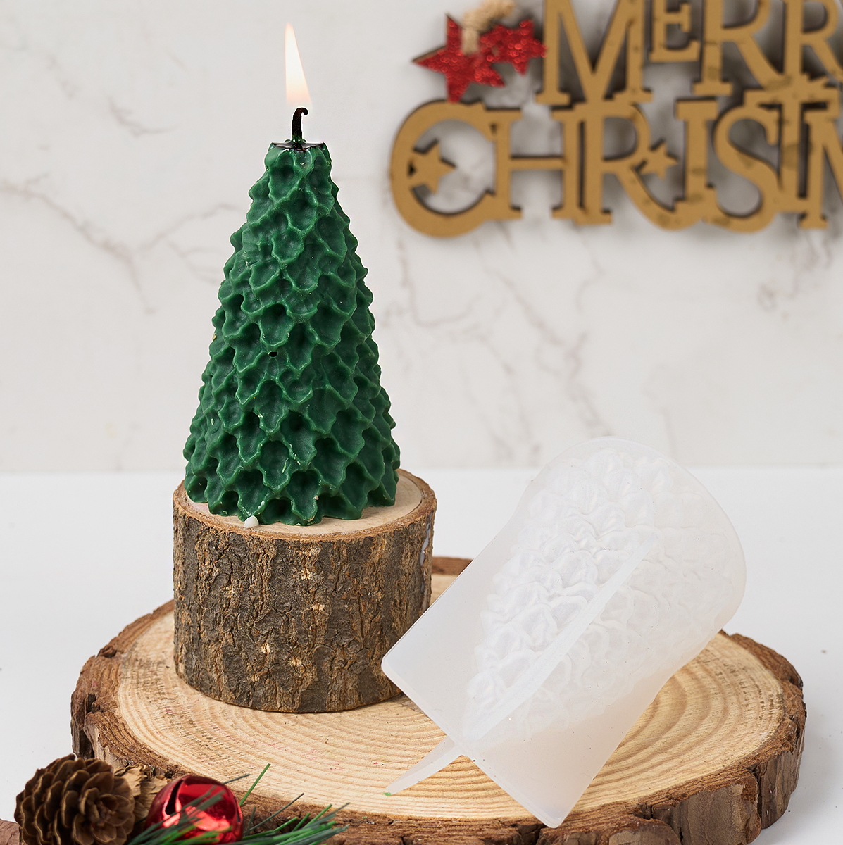 3D Christmas Tree Silicone Can – обзор и цена Art And Craft Xmas Tree