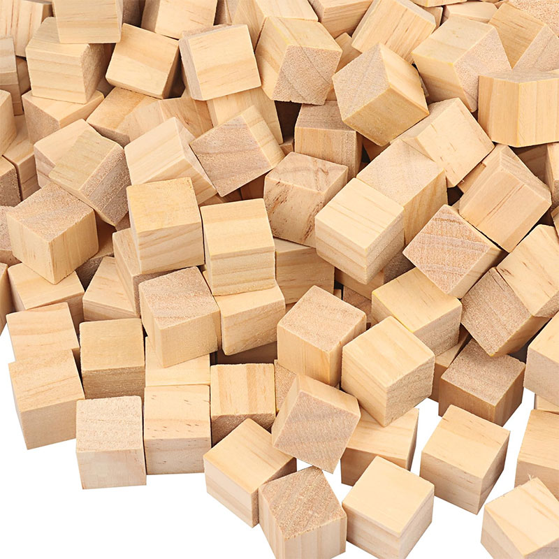 5-100pcs Unfinished Wooden Blo – обзор и цена Art Craft 2 Year Olds