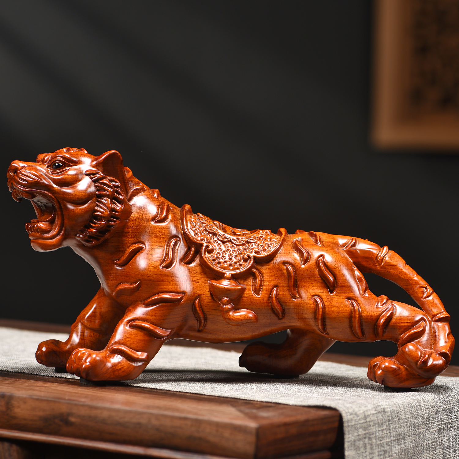 Wood Carving Tiger Figurines R – обзор и цена Art Craft Room