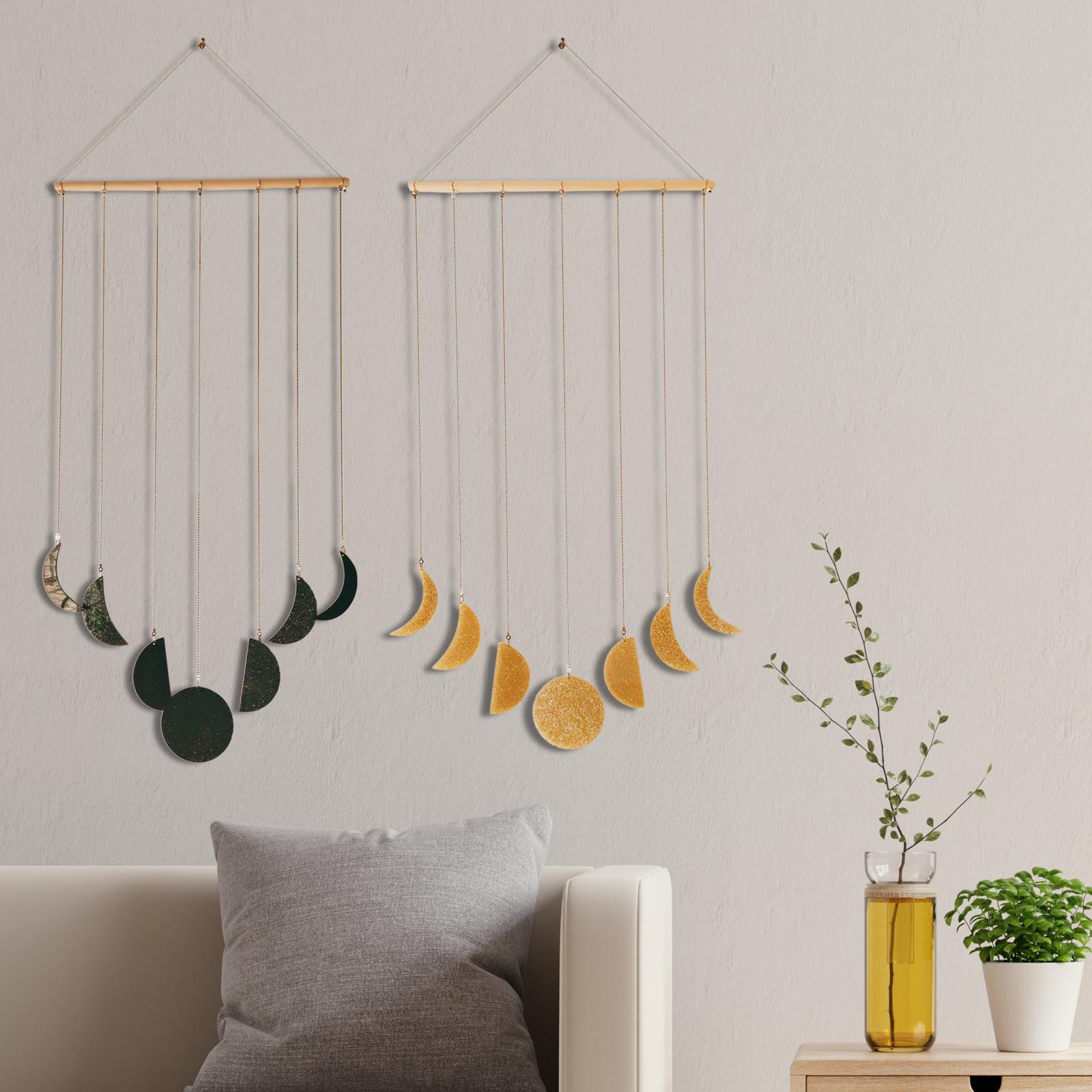 Moon Phase Wall Hanging Decor  – обзор и цена Art And Craft For Nursery