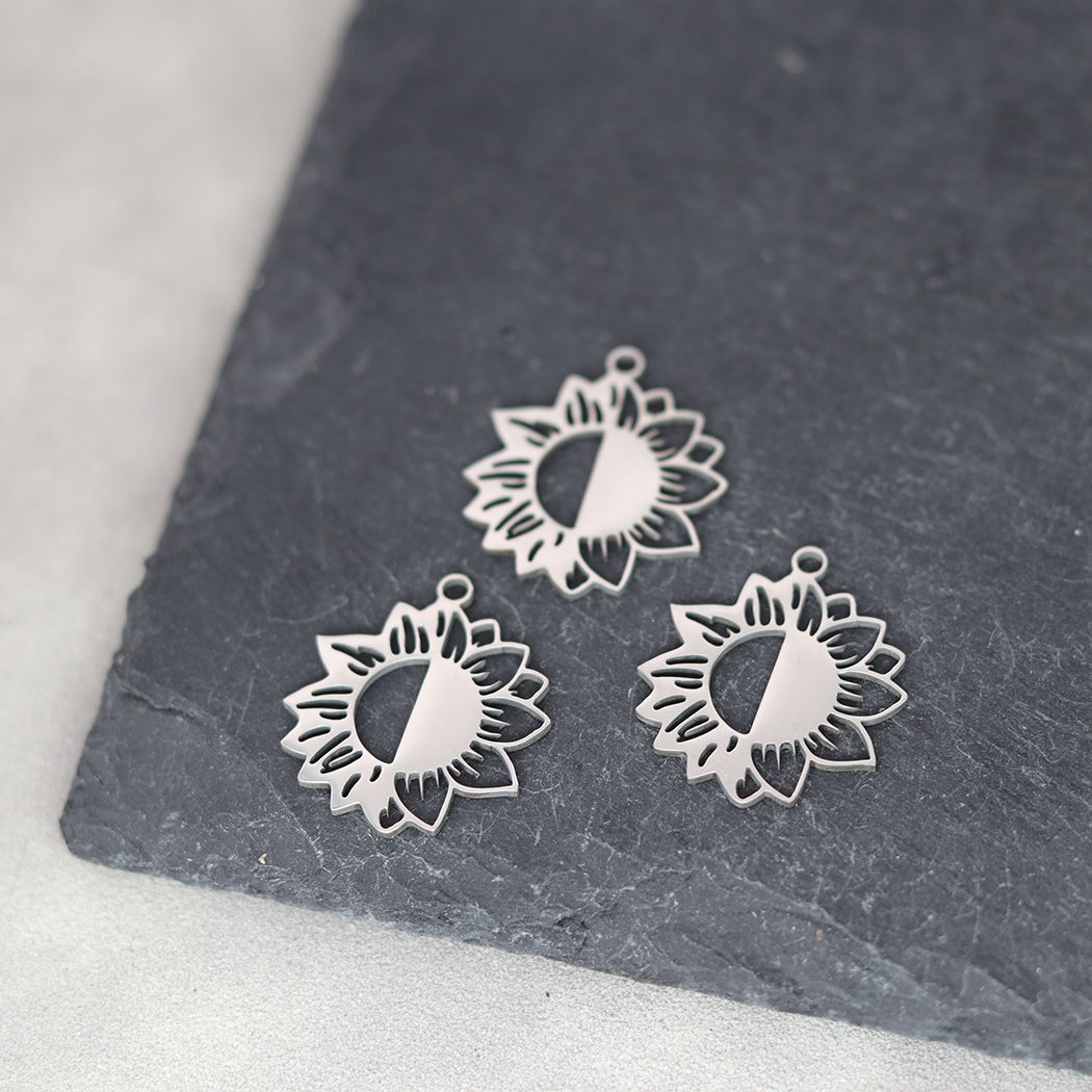 3pcs Art Line Sunflake Charms  – обзор и цена Art Craft Flower Making