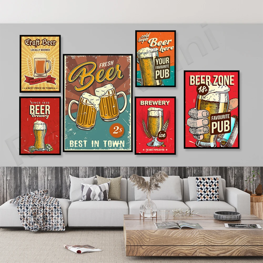 Favorite pub poster, brewery,  – обзор и цена Art Craft Decoration Ideas