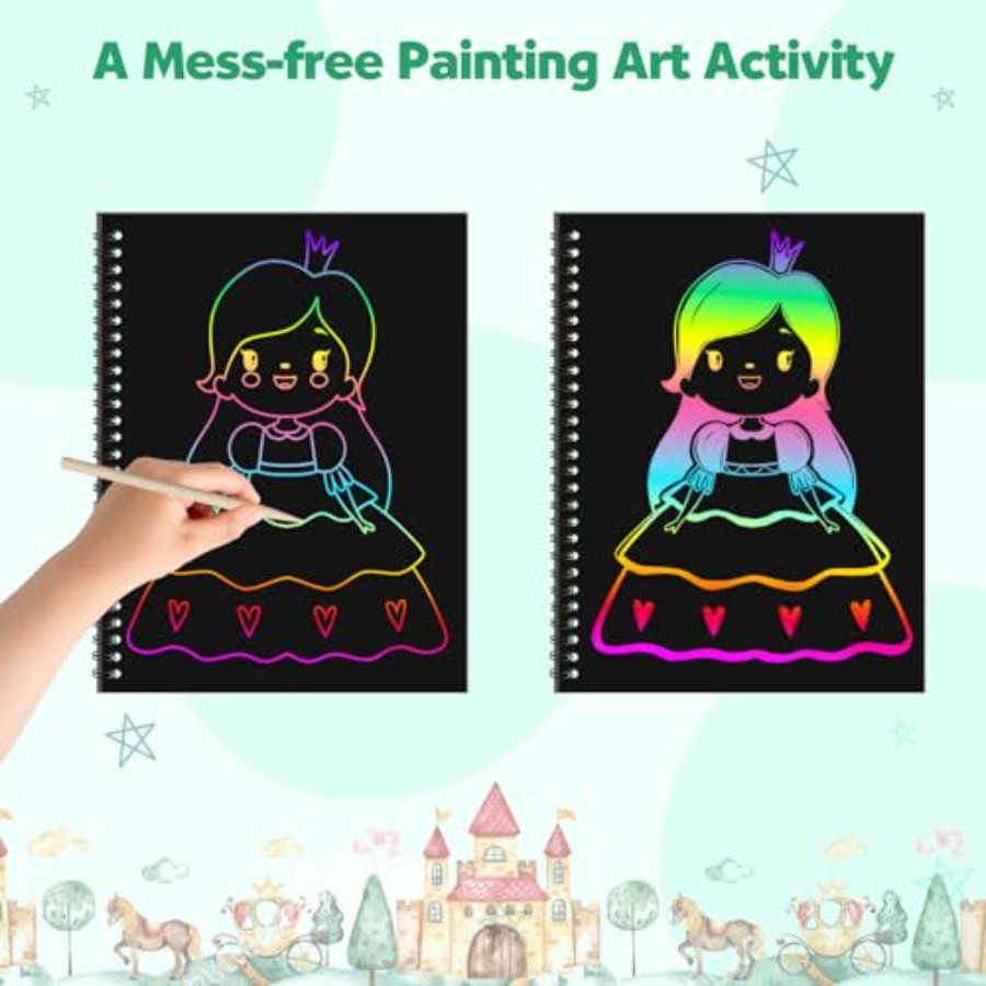 Scratch Paper Art Craft: 2 Pac – обзор и цена Art Craft 2 Year Olds