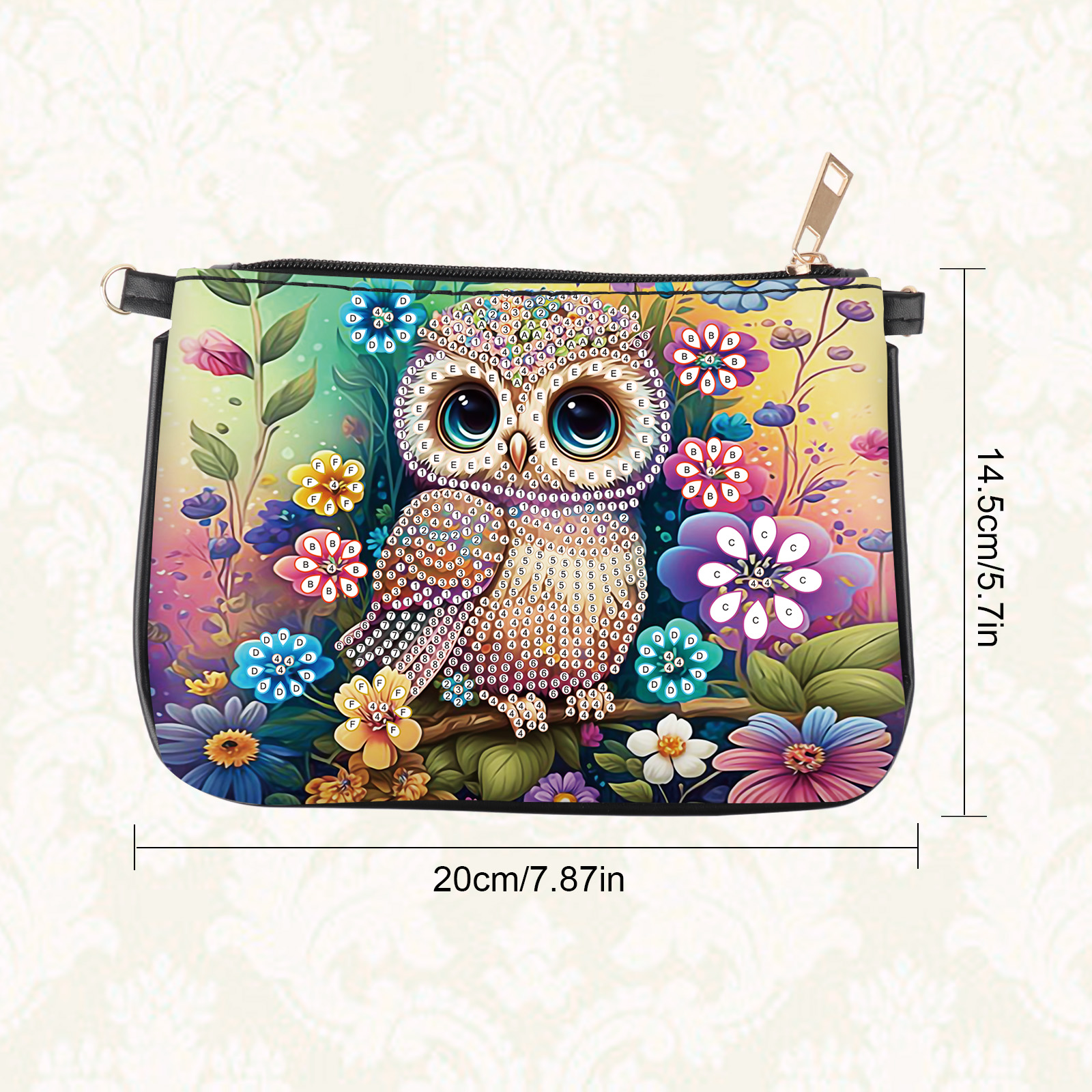 Colorful Owl Diamond Art Paint – обзор и цена Unique Art Craft