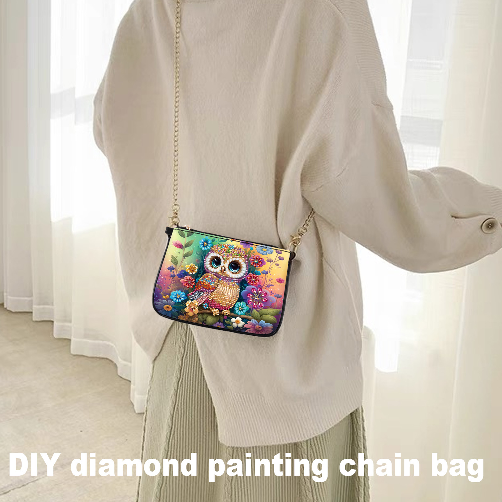 Colorful Owl Diamond Art Paint – обзор и цена Unique Art Craft