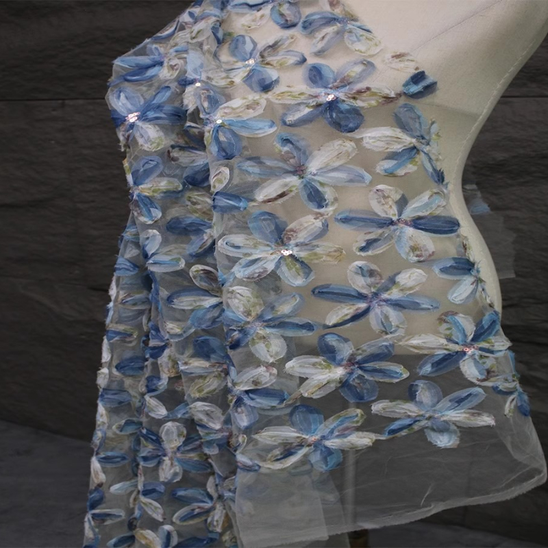 Mesh Sequin Fabric Embroidered – обзор и цена Art Craft Upholstery
