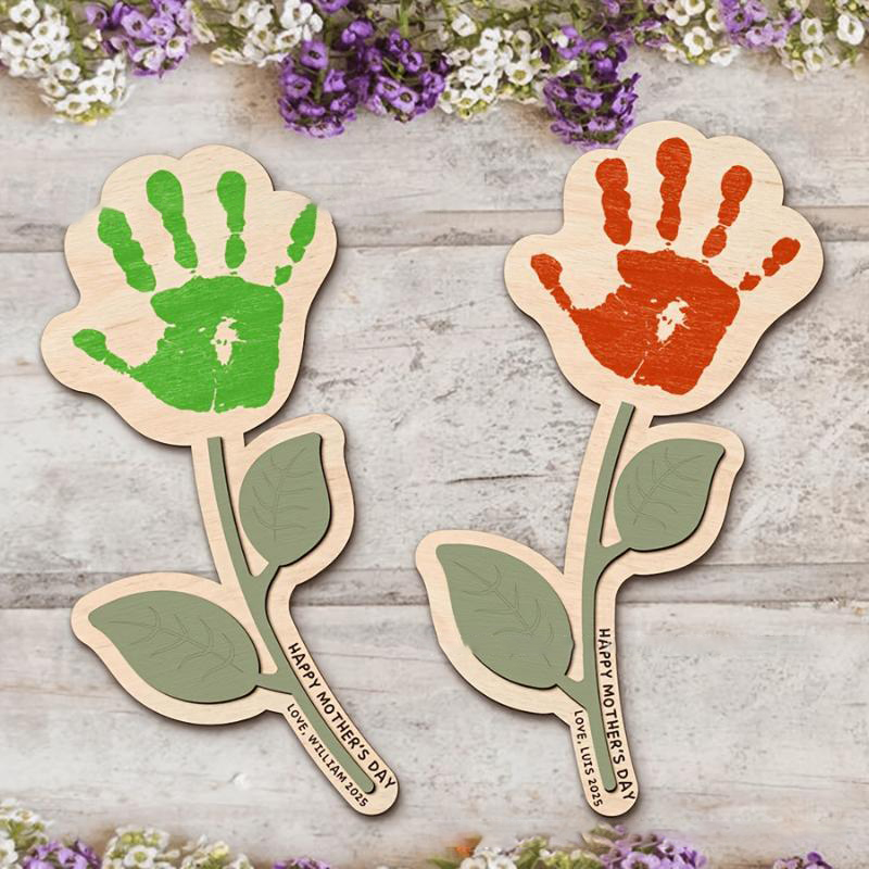 Blank Handprint Wood Flower Pl – обзор и цена Art And Craft For Nursery