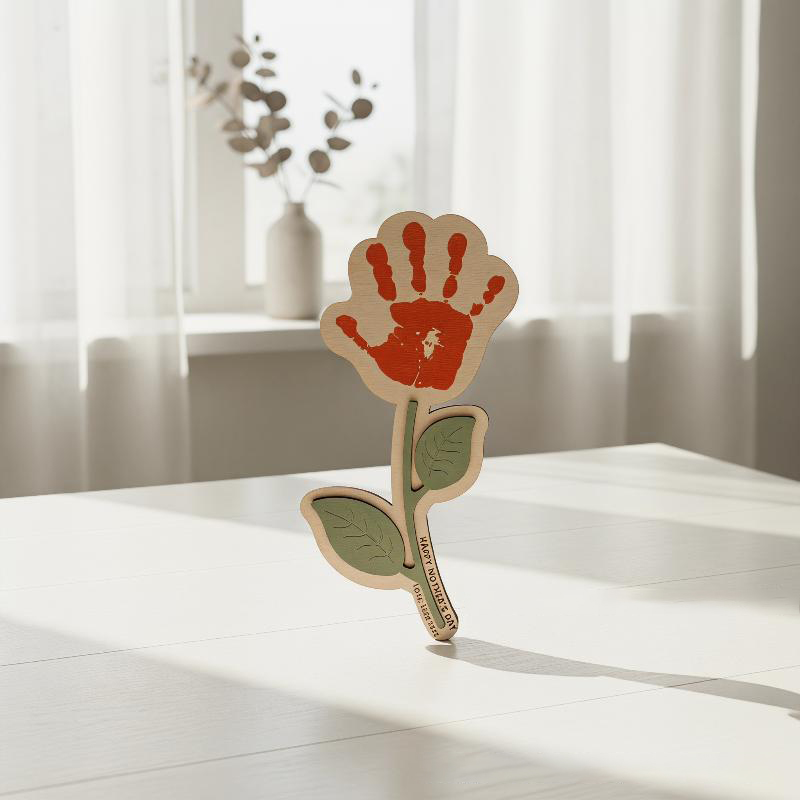 Blank Handprint Wood Flower Pl – обзор и цена Art And Craft For Nursery
