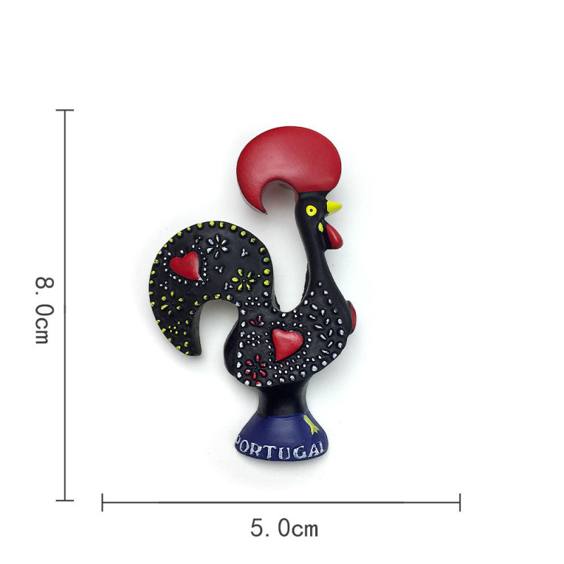 3D Portugal Gallic Rooster Mag – обзор и цена Art Craft Magnet