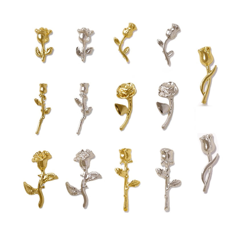 10Pcs 3D Rose Nail Art Ornamen – обзор и цена Art Craft Rose
