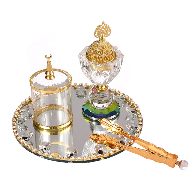 Round Gold Crystal Incense Bur – обзор и цена Art Craft Decoration Ideas