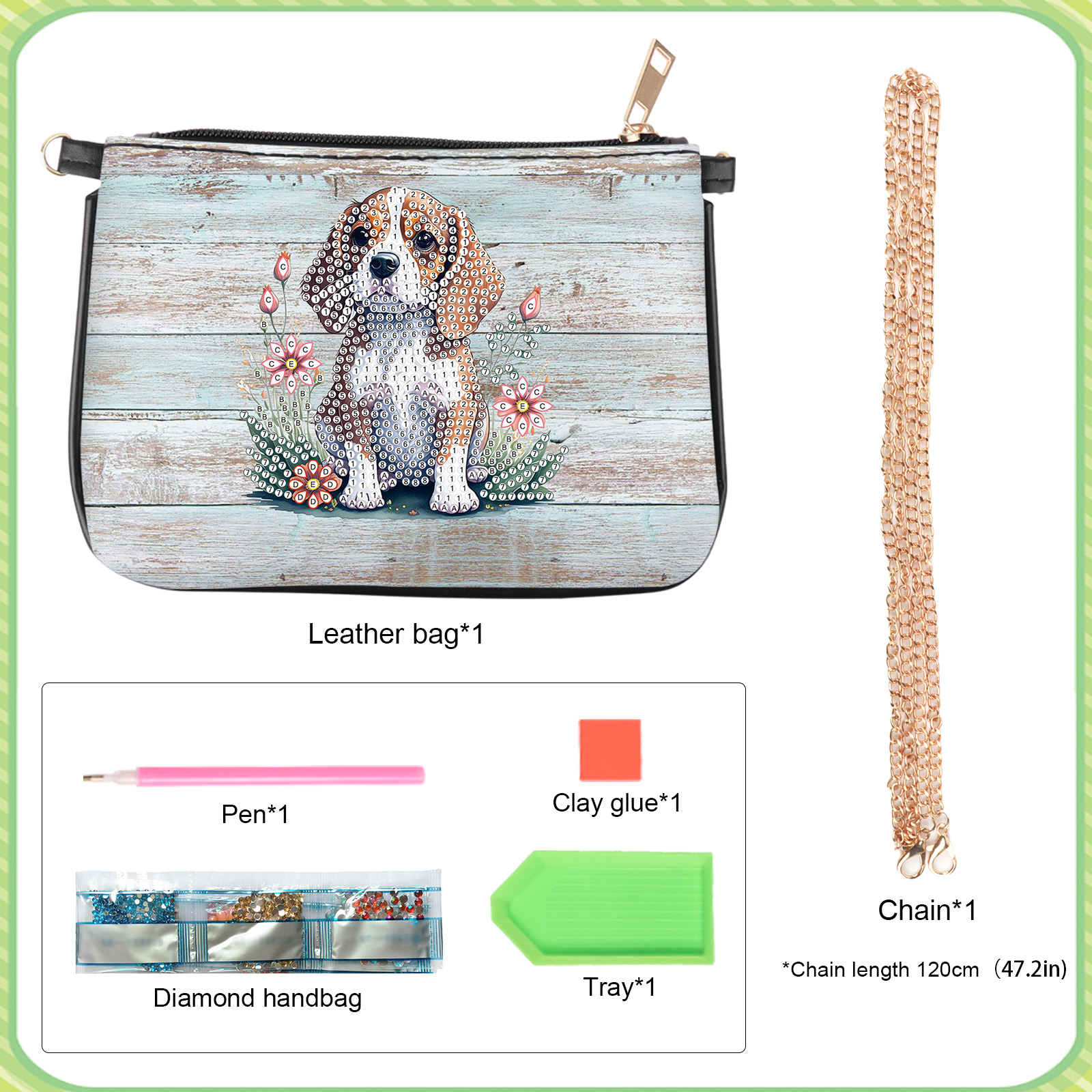 Diamond Art Painting bag Kits  – обзор и цена Unique Art Craft