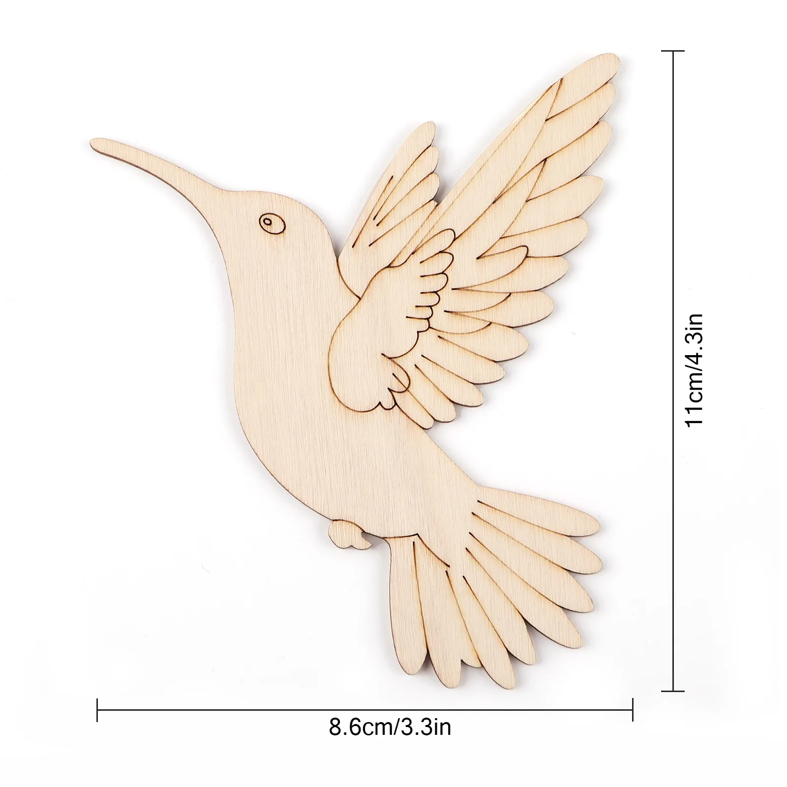 10pcs Unfinished Wood Animal B – обзор и цена Art Craft Market