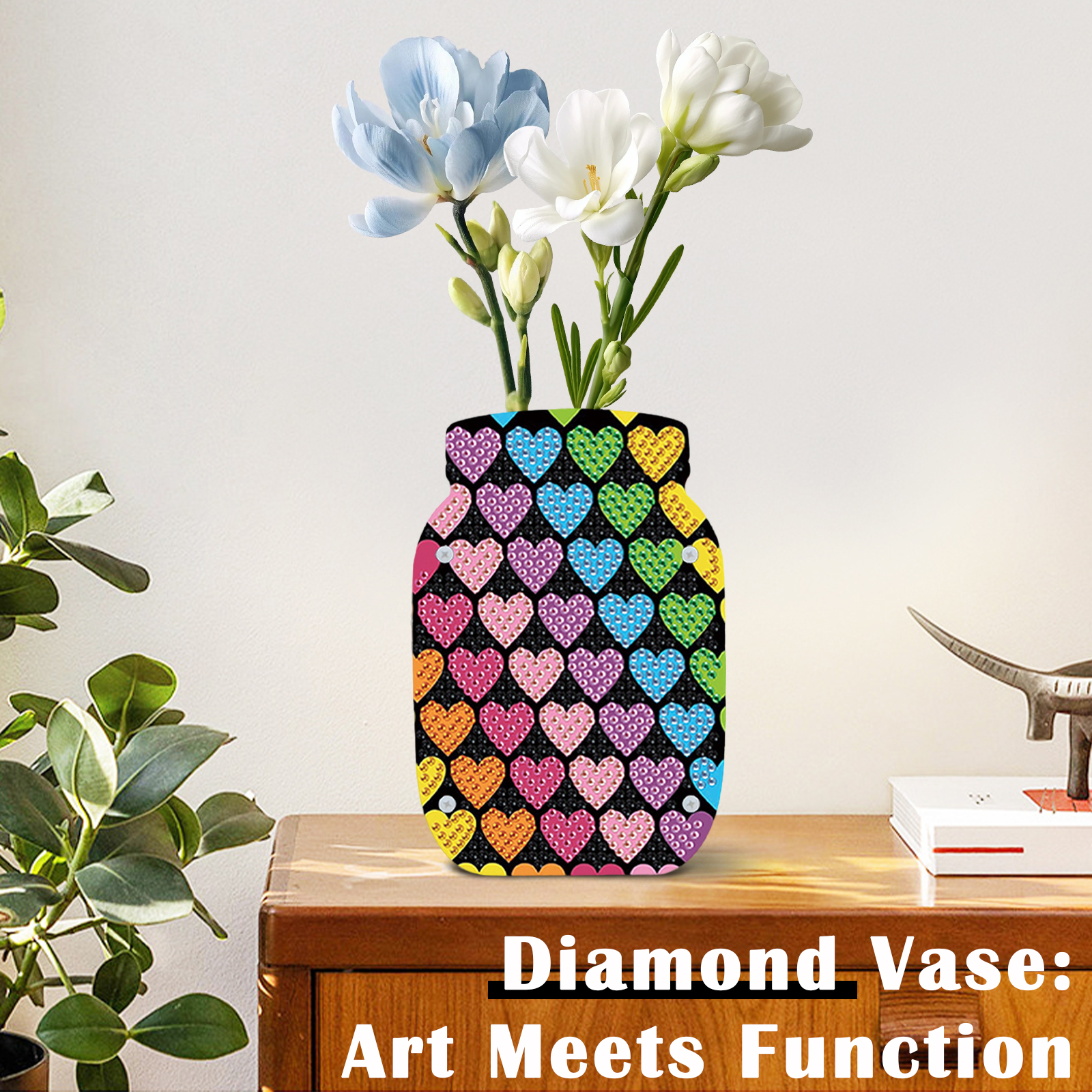 Creative DIY Diamond Art Vase  – обзор и цена Art Craft Decoration Ideas