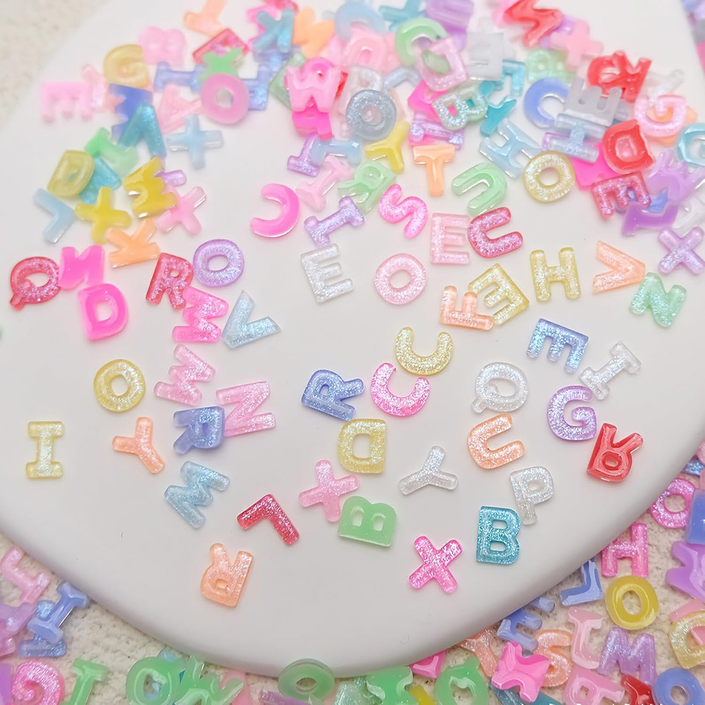 100pcs Mix Letter Nail Art Cha – обзор и цена Art Craft Letter A