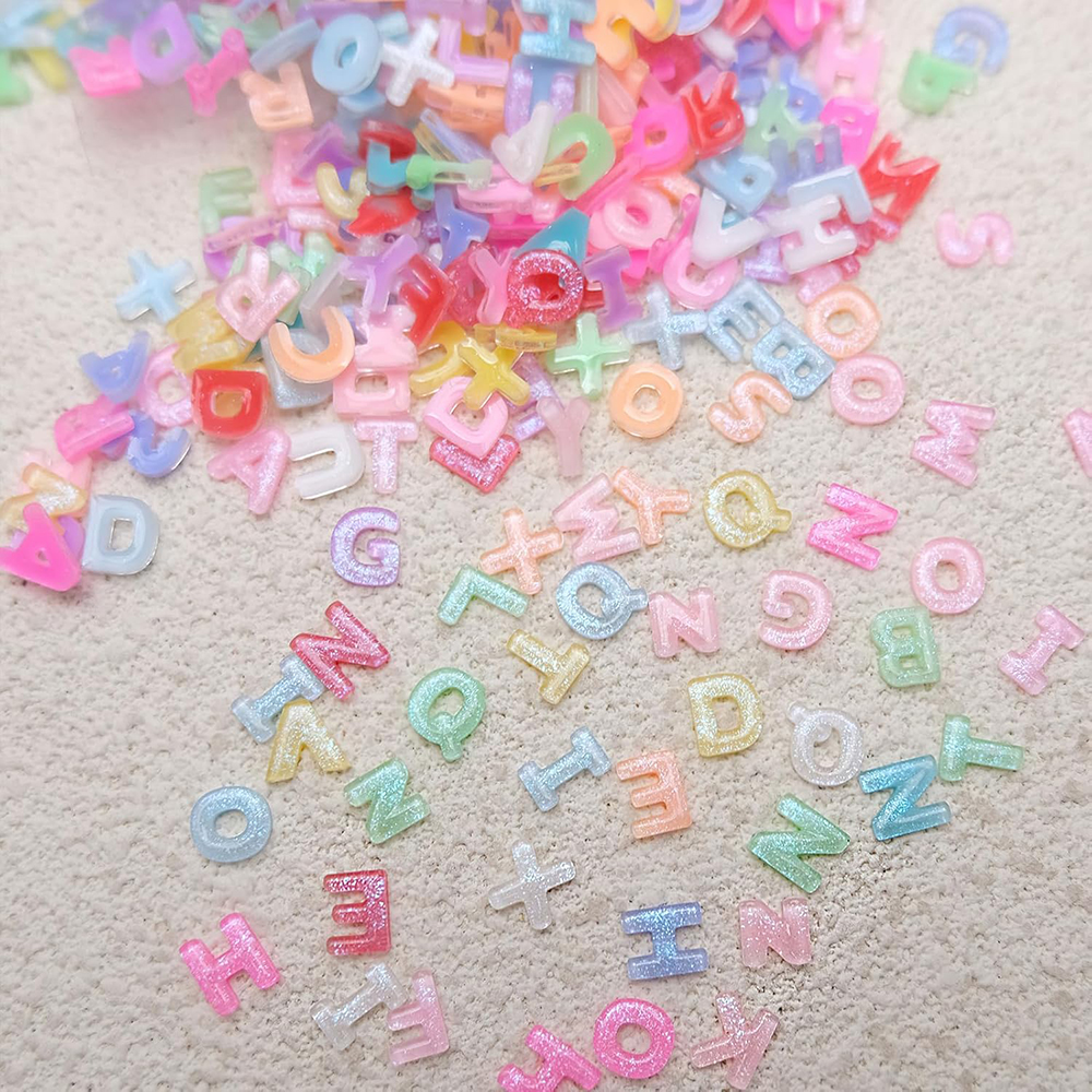 100pcs Mix Letter Nail Art Cha – обзор и цена Art Craft Letter A