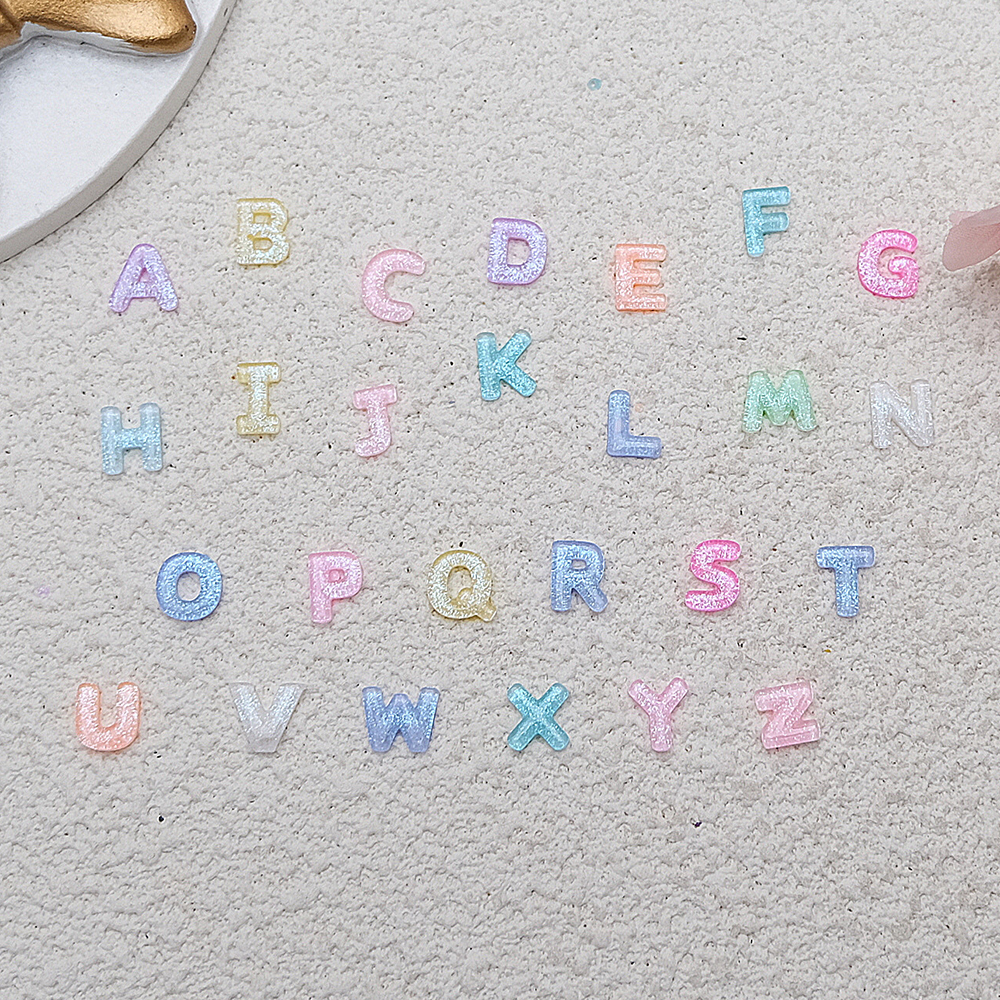100pcs Mix Letter Nail Art Cha – обзор и цена Art Craft Letter A