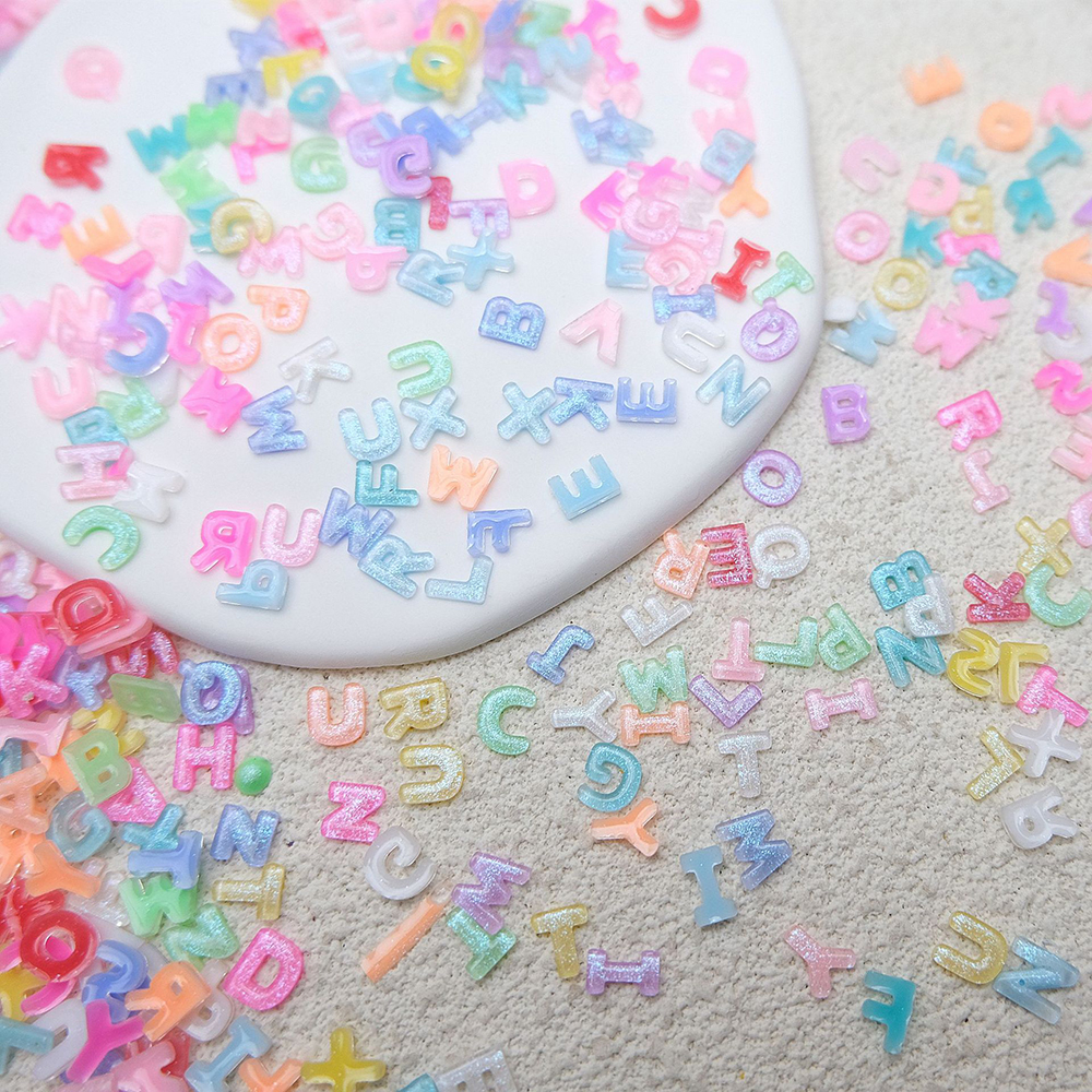 100pcs Mix Letter Nail Art Cha – обзор и цена Art Craft Letter A