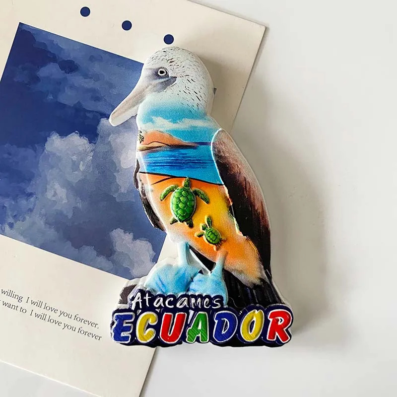 1pc, Ecuador Travel Souvenirs  – обзор и цена Art Craft Magnet