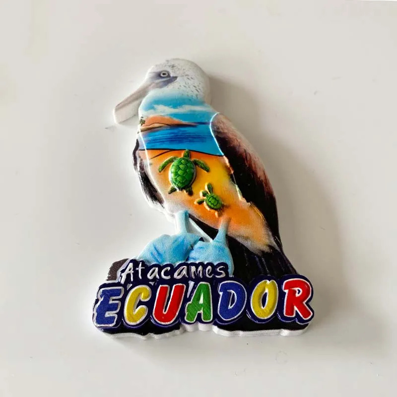 1pc, Ecuador Travel Souvenirs  – обзор и цена Art Craft Magnet