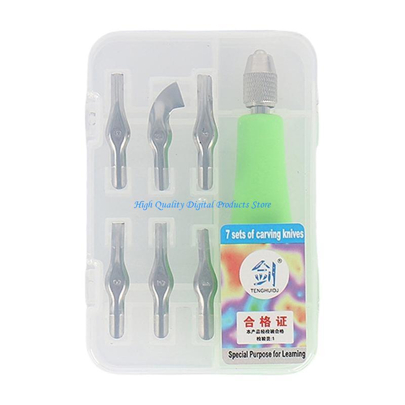 U2JE Linocut Cutter Set With A – обзор и цена Linocut Carving Tool