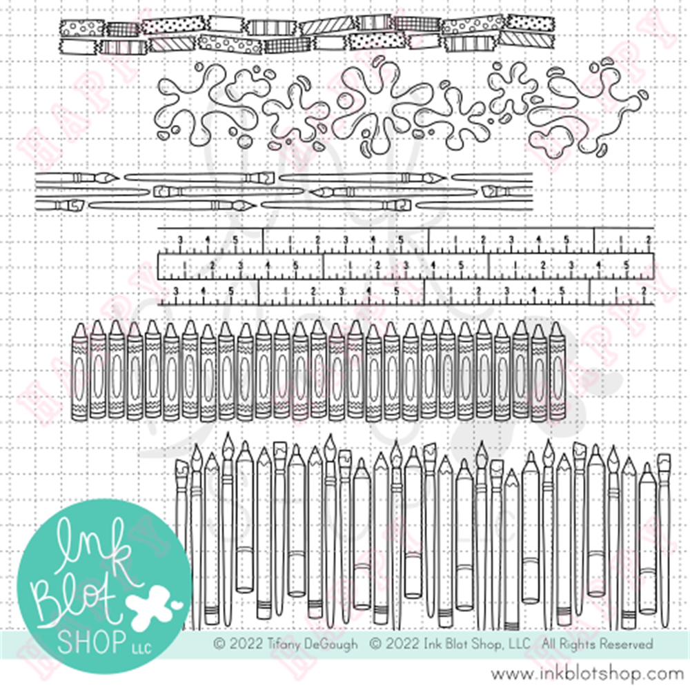 Clear Stamps Arts And Crafts B – обзор и цена Art Craft Umbrella