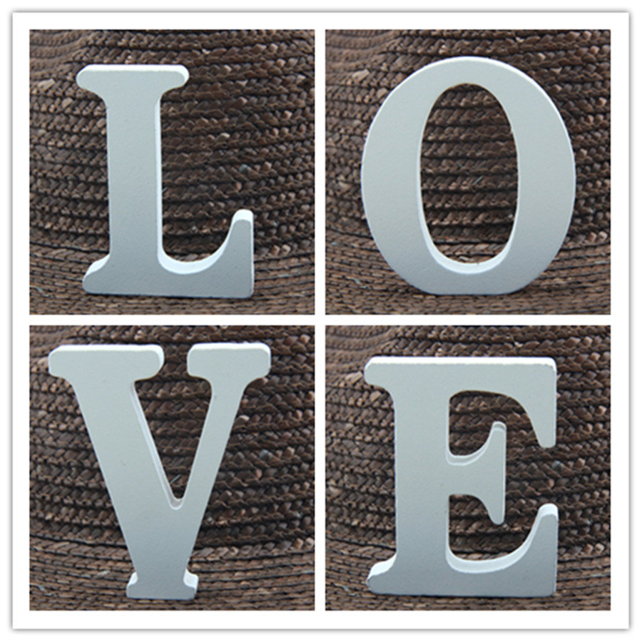 1pc 8CM White Wooden Letter En – обзор и цена Art Craft Letter A