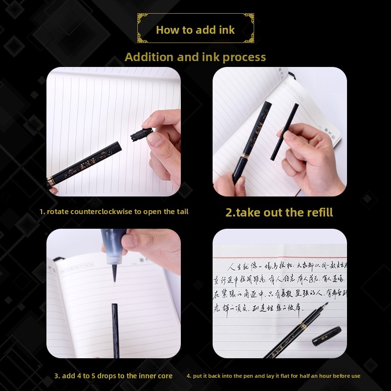 4PCS/SET Calligraphy Art Marke – обзор и цена Calligraphy Pen Set