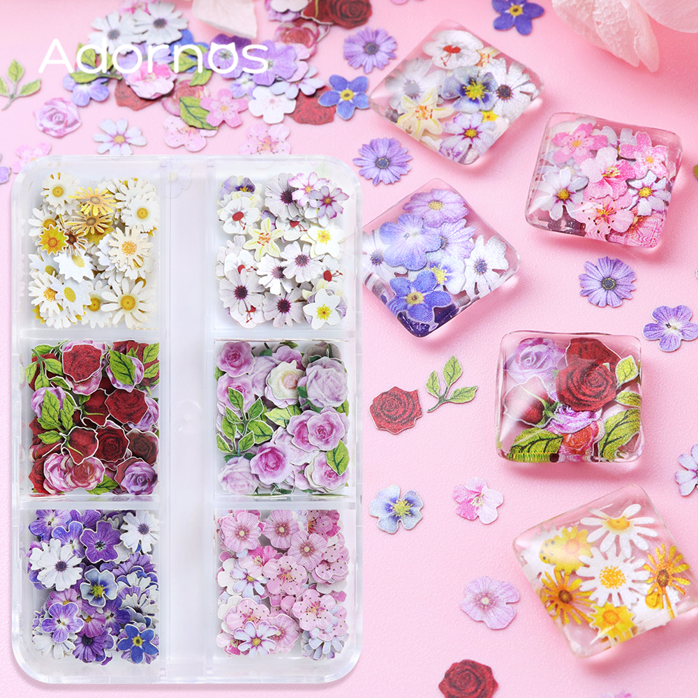6 Grids Flowers Wood Pulp Chip – обзор и цена Art Craft Flower Making