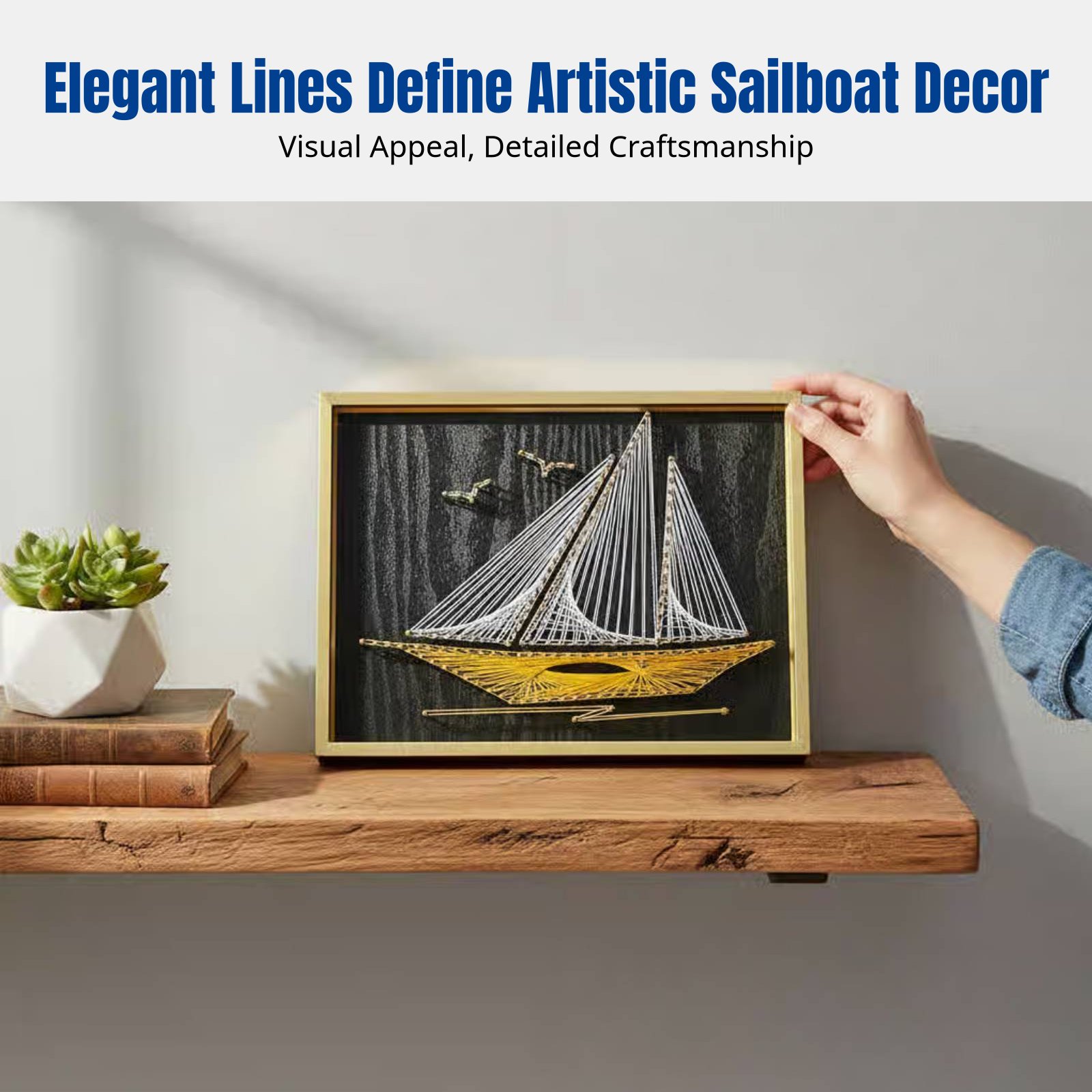 Nail String Art, Sailing Theme – обзор и цена Art Craft Decoration Ideas