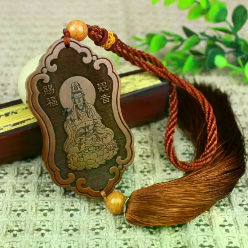 Wooden Carved Guanyin Ornament – обзор и цена Chinese Art Craft
