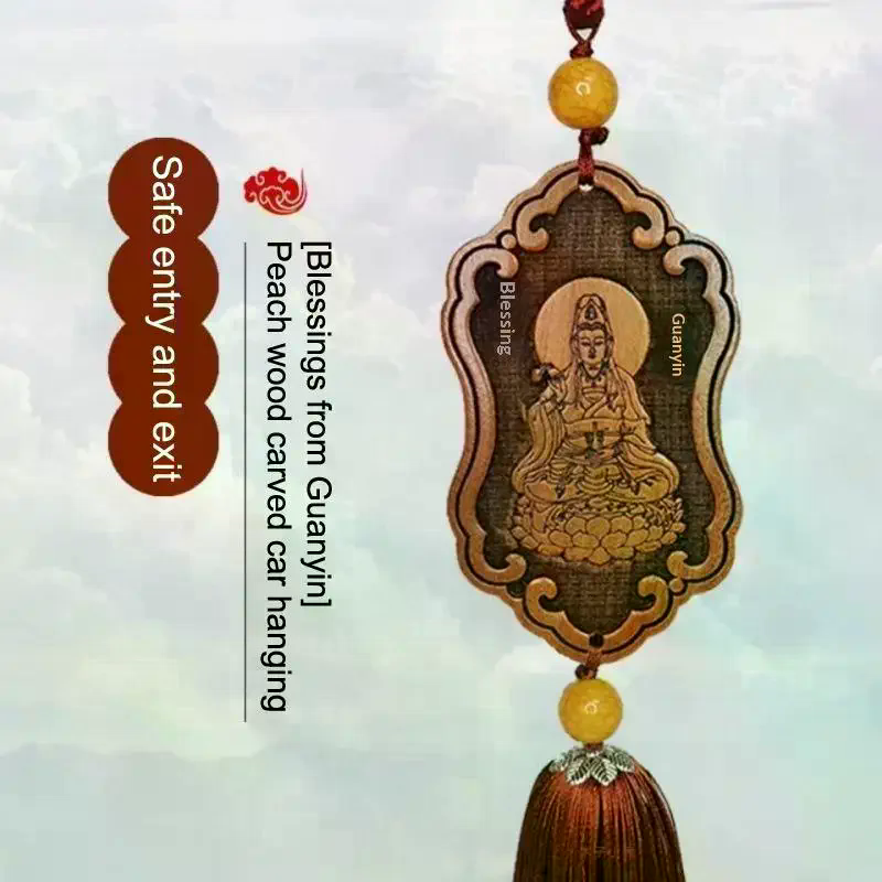 Wooden Carved Guanyin Ornament – обзор и цена Chinese Art Craft