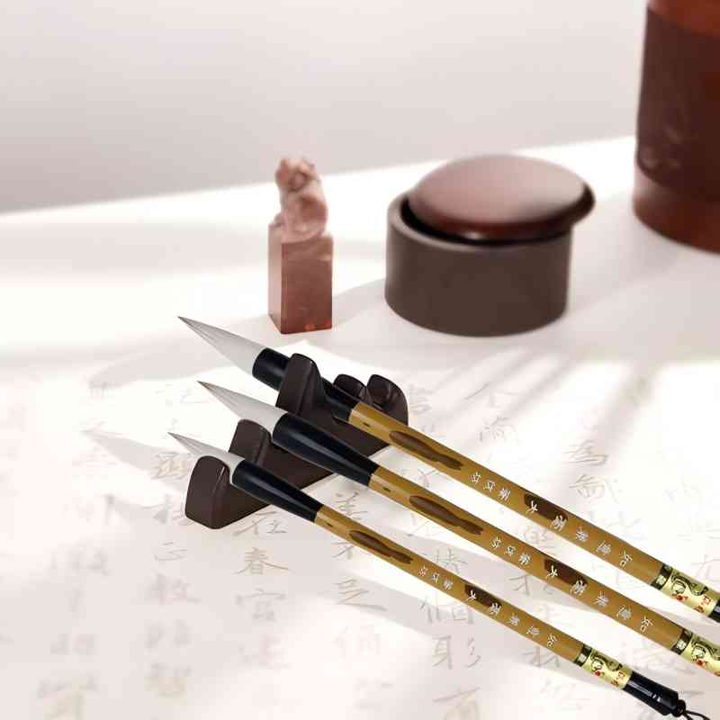 3 Sizes Chinese Writing Brush  – обзор и цена Calligraphy Pen Set