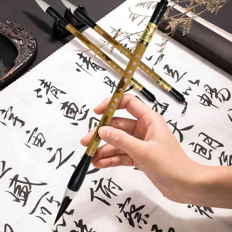 3 Sizes Chinese Writing Brush  – обзор и цена Calligraphy Pen Set