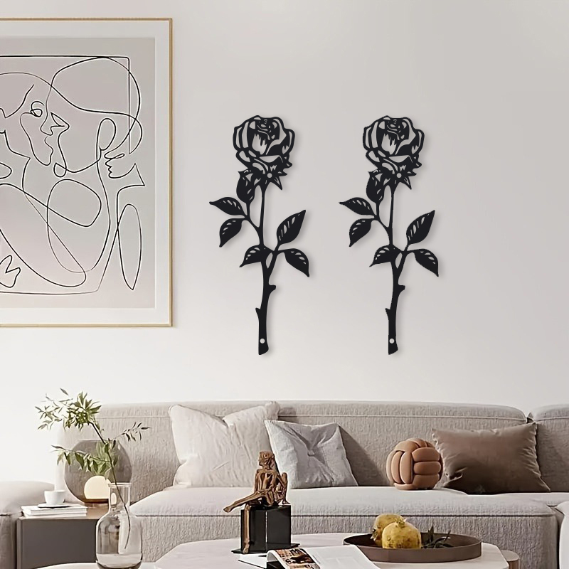 1pc Metal  Art Deco Rose Wall  – обзор и цена Art Craft Rose