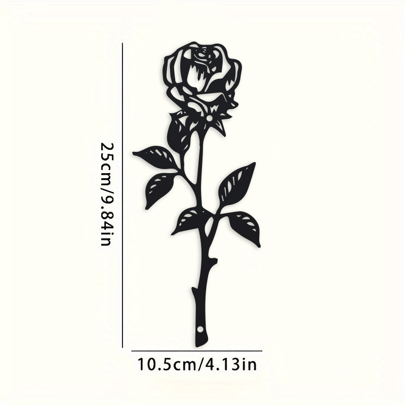 1pc Metal  Art Deco Rose Wall  – обзор и цена Art Craft Rose
