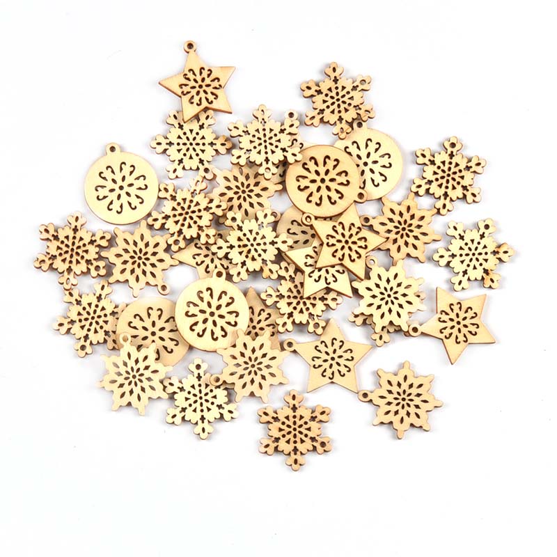 25pcs 34mm Mixed Snowflake/Sta – обзор и цена Art And Craft Xmas Tree