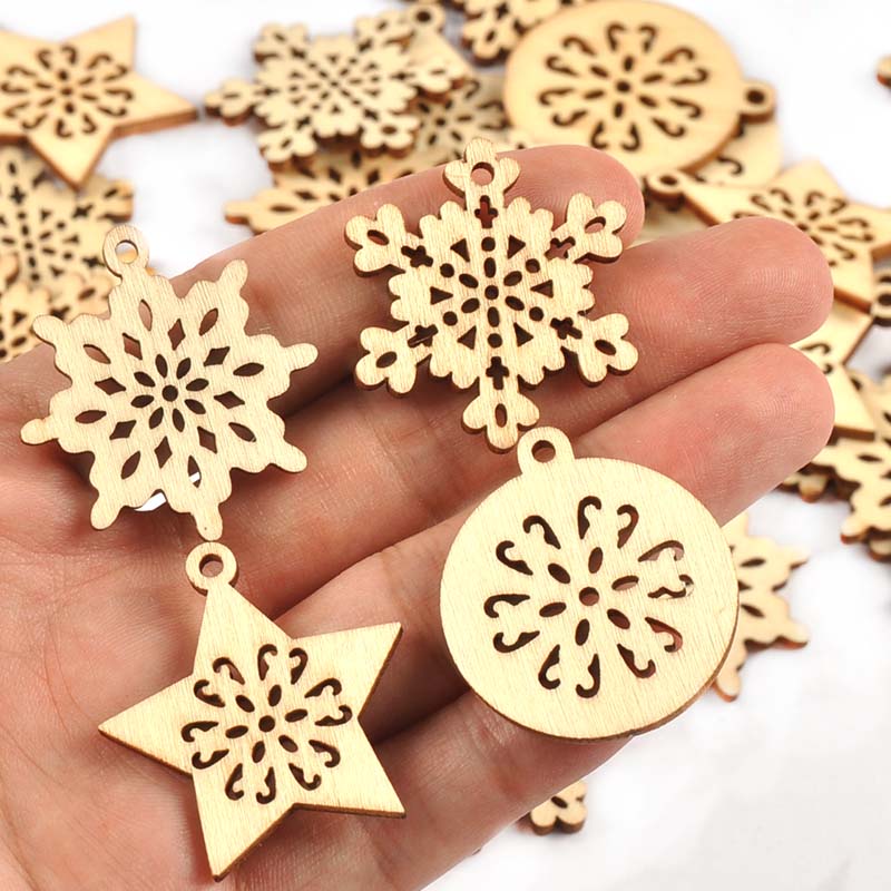 25pcs 34mm Mixed Snowflake/Sta – обзор и цена Art And Craft Xmas Tree