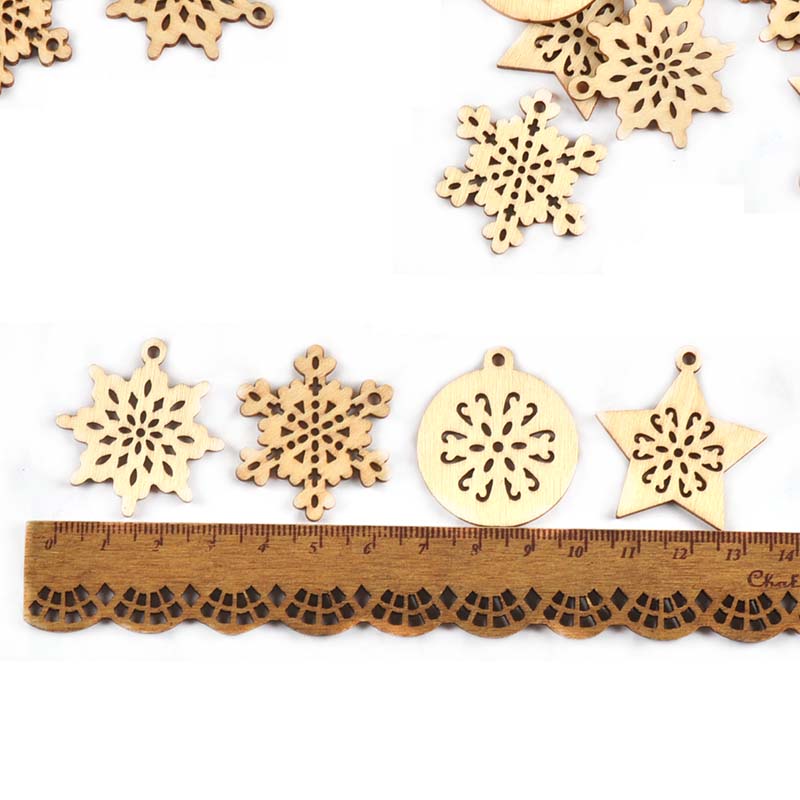 25pcs 34mm Mixed Snowflake/Sta – обзор и цена Art And Craft Xmas Tree