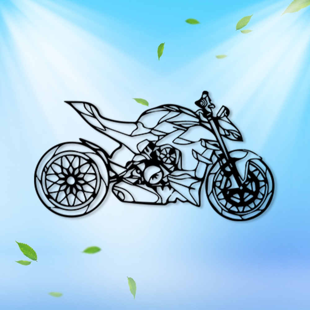 Brand Metal Motorcycle Wall Ar – обзор и цена Art Craft Room