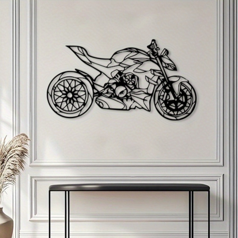 Brand Metal Motorcycle Wall Ar – обзор и цена Art Craft Room