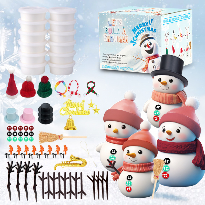 12 DIY Snowman set toys, Chris – обзор и цена Art Craft Upholstery