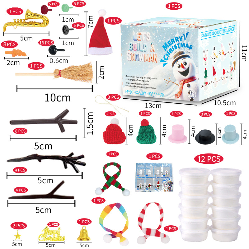 12 DIY Snowman set toys, Chris – обзор и цена Art Craft Upholstery