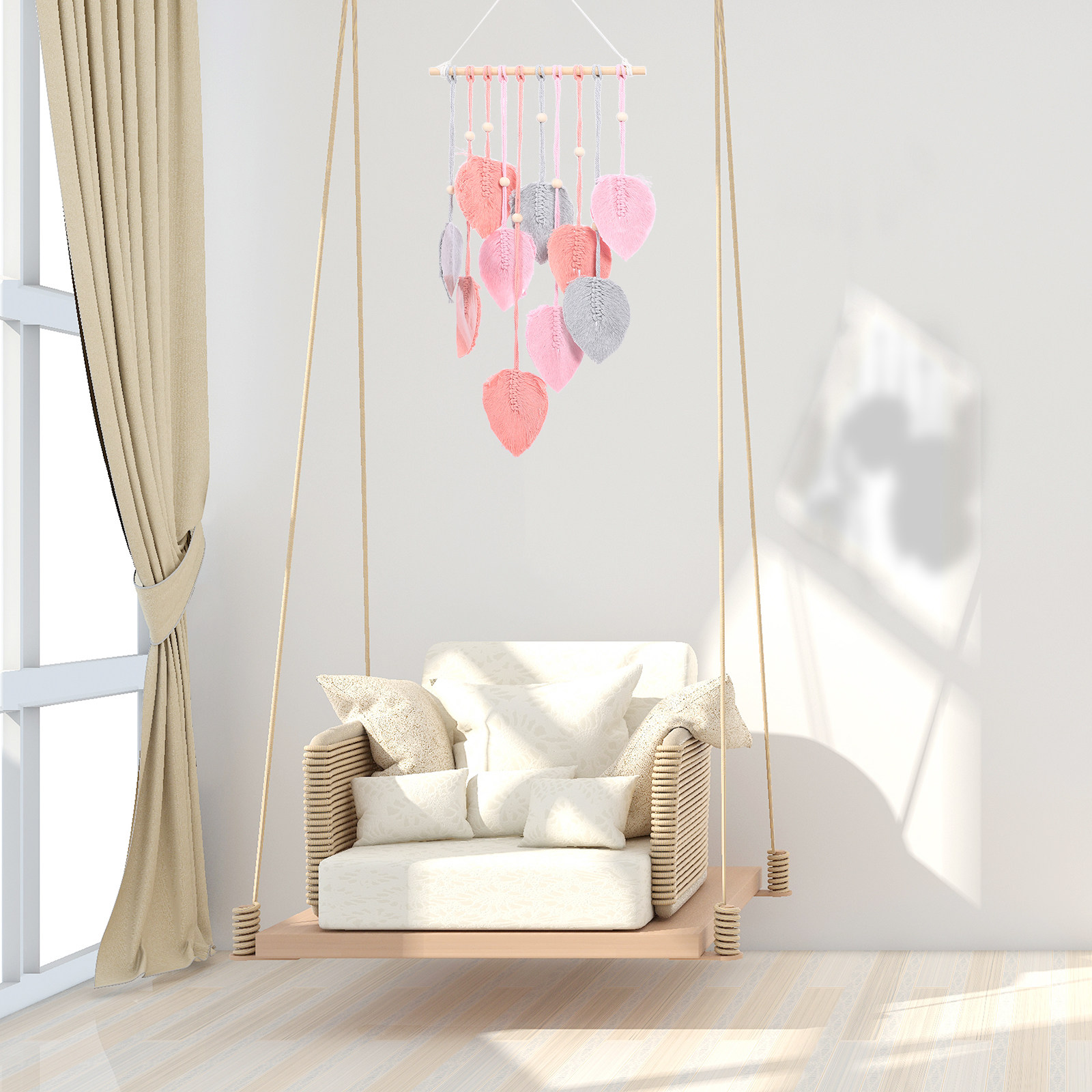Leaf Woven Tapestry Macrame Wa – обзор и цена Art And Craft For Nursery
